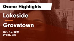 Lakeside  vs Grovetown  Game Highlights - Oct. 16, 2021