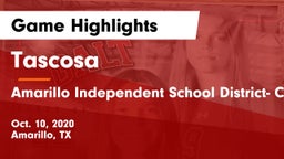 Tascosa  vs Amarillo Independent School District- Caprock  Game Highlights - Oct. 10, 2020