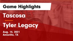 Tascosa  vs Tyler Legacy  Game Highlights - Aug. 14, 2021