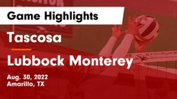 Tascosa  vs Lubbock Monterey  Game Highlights - Aug. 30, 2022