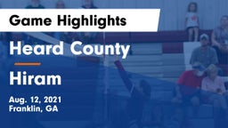 Heard County  vs Hiram Game Highlights - Aug. 12, 2021