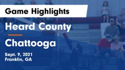 Heard County  vs Chattooga  Game Highlights - Sept. 9, 2021