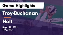 Troy-Buchanan  vs Holt  Game Highlights - Sept. 28, 2021