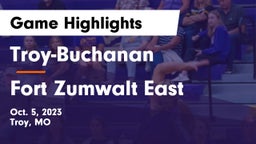 Troy-Buchanan  vs Fort Zumwalt East  Game Highlights - Oct. 5, 2023