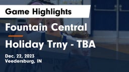 Fountain Central  vs Holiday Trny - TBA Game Highlights - Dec. 22, 2023