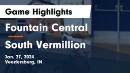 Fountain Central  vs South Vermillion  Game Highlights - Jan. 27, 2024