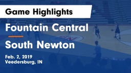 Fountain Central  vs South Newton  Game Highlights - Feb. 2, 2019