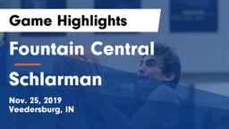 Fountain Central  vs Schlarman  Game Highlights - Nov. 25, 2019