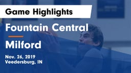 Fountain Central  vs Milford  Game Highlights - Nov. 26, 2019
