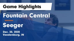 Fountain Central  vs Seeger  Game Highlights - Dec. 30, 2020
