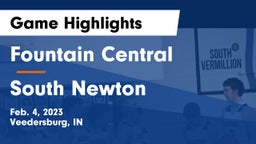 Fountain Central  vs South Newton Game Highlights - Feb. 4, 2023