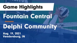 Fountain Central  vs Delphi Community  Game Highlights - Aug. 19, 2021