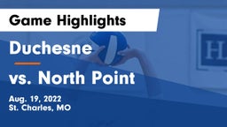 Duchesne  vs vs. North Point Game Highlights - Aug. 19, 2022