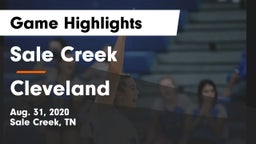 Sale Creek  vs Cleveland  Game Highlights - Aug. 31, 2020