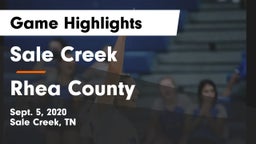 Sale Creek  vs Rhea County  Game Highlights - Sept. 5, 2020