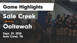 Sale Creek  vs Ooltewah  Game Highlights - Sept. 29, 2020