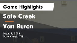 Sale Creek  vs Van Buren  Game Highlights - Sept. 2, 2021