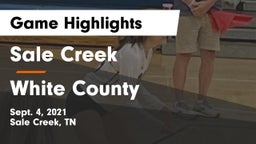 Sale Creek  vs White County Game Highlights - Sept. 4, 2021