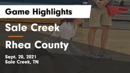 Sale Creek  vs Rhea County  Game Highlights - Sept. 20, 2021