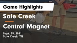 Sale Creek  vs Central Magnet Game Highlights - Sept. 25, 2021
