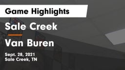 Sale Creek  vs Van Buren  Game Highlights - Sept. 28, 2021