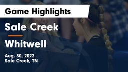 Sale Creek  vs Whitwell  Game Highlights - Aug. 30, 2022