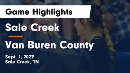 Sale Creek  vs Van Buren County Game Highlights - Sept. 1, 2022