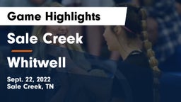 Sale Creek  vs Whitwell  Game Highlights - Sept. 22, 2022