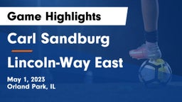Carl Sandburg  vs Lincoln-Way East  Game Highlights - May 1, 2023