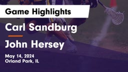 Carl Sandburg  vs John Hersey  Game Highlights - May 14, 2024