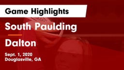 South Paulding  vs Dalton  Game Highlights - Sept. 1, 2020