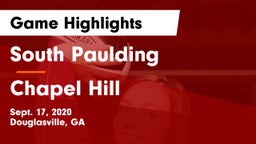 South Paulding  vs Chapel Hill  Game Highlights - Sept. 17, 2020