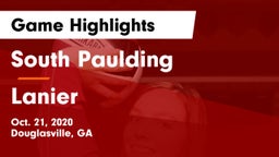 South Paulding  vs Lanier  Game Highlights - Oct. 21, 2020