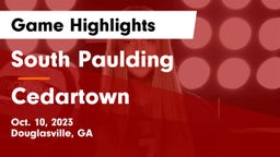 South Paulding  vs Cedartown  Game Highlights - Oct. 10, 2023