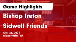 Bishop Ireton  vs Sidwell Friends Game Highlights - Oct. 26, 2021