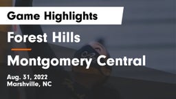 Forest Hills  vs Montgomery Central  Game Highlights - Aug. 31, 2022