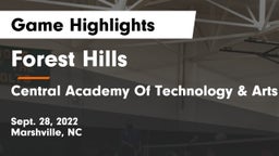 Forest Hills  vs Central Academy Of Technology & Arts Game Highlights - Sept. 28, 2022