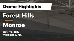 Forest Hills  vs Monroe  Game Highlights - Oct. 10, 2022