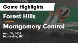 Forest Hills  vs Montgomery Central  Game Highlights - Aug. 31, 2023