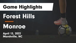 Forest Hills  vs Monroe Game Highlights - April 13, 2022
