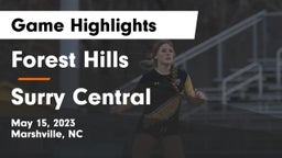 Forest Hills  vs Surry Central  Game Highlights - May 15, 2023