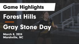 Forest Hills  vs Gray Stone Day Game Highlights - March 8, 2024