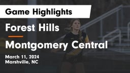 Forest Hills  vs Montgomery Central  Game Highlights - March 11, 2024