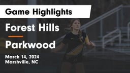 Forest Hills  vs Parkwood  Game Highlights - March 14, 2024