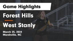 Forest Hills  vs West Stanly Game Highlights - March 25, 2024