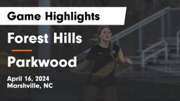 Forest Hills  vs Parkwood  Game Highlights - April 16, 2024