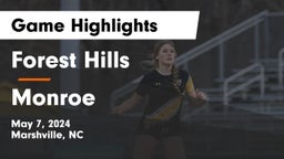 Forest Hills  vs Monroe  Game Highlights - May 7, 2024