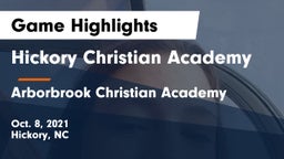 Hickory Christian Academy vs Arborbrook Christian Academy Game Highlights - Oct. 8, 2021