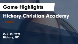 Hickory Christian Academy Game Highlights - Oct. 13, 2022