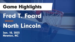 Fred T. Foard  vs North Lincoln  Game Highlights - Jan. 10, 2023
